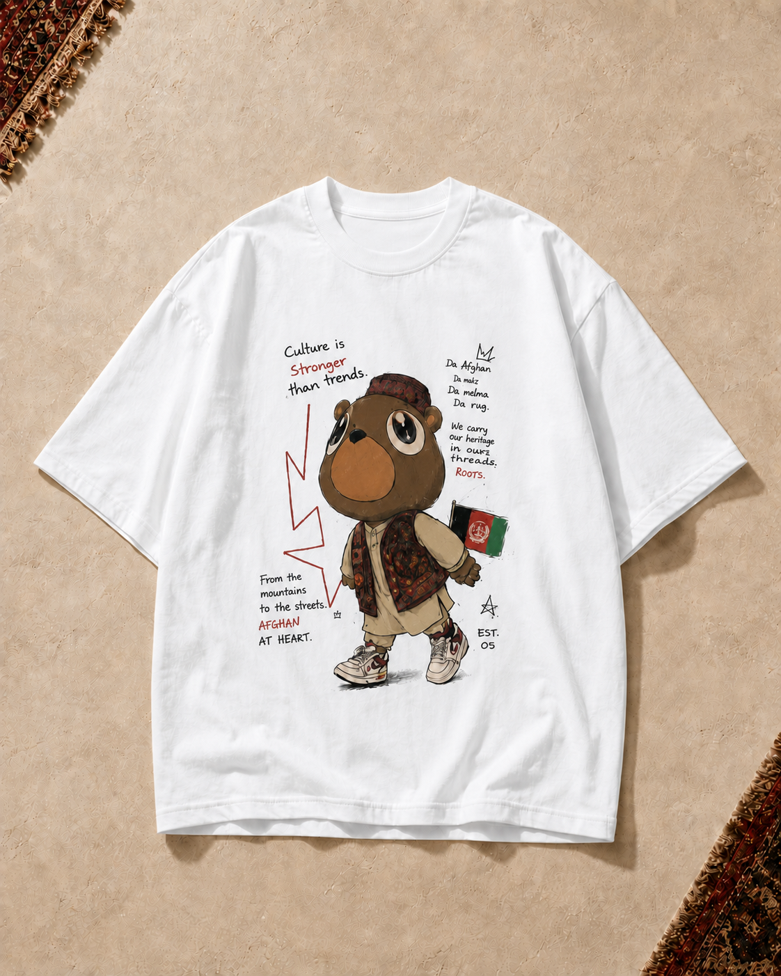 AFGHXN Culture Bear Tee
